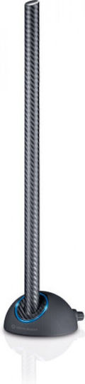 Oehlbach Scope Max Indoor TV Antenna (with power supply) Black Connection via Coaxial Cable