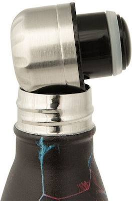 Polo Bottle Thermos Stainless Steel Black-grey 500ml