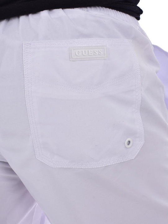 Guess Herren Badehose Pure White