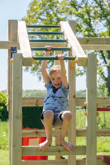 Blue Rabbit Holzturm Turm Crossfit für professionellen Gebrauch Roter