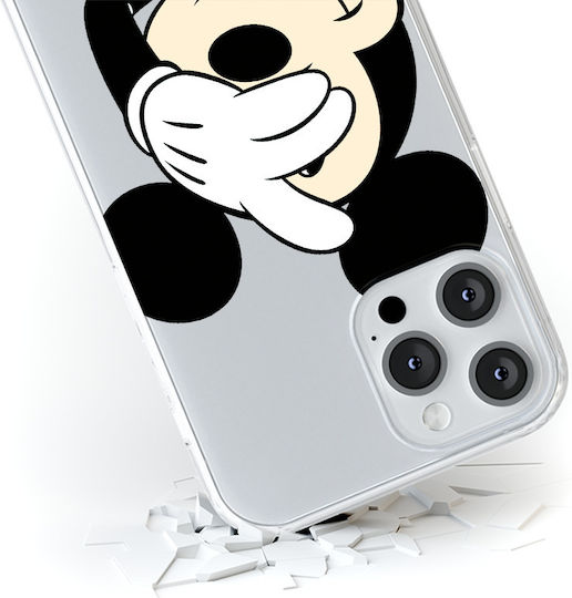 Fall Apple Iphone 15 Plus Mickey 003 Disney Teilweise drucken Transparent
