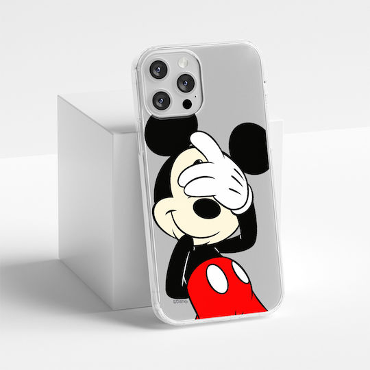 Fall Apple Iphone 15 Plus Mickey 003 Disney Teilweise drucken Transparent