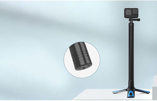 Telesin Carbon Fiber Selfie Stick for GoPro Fusion / Hero 10 / Hero 11 / Hero 11 Mini / Hero 12 / Hero 2018 / Hero 3 / Hero 3+ / Hero 4 / Hero 4 Session / Hero 5 / Hero 5 Session / Hero 6 / Hero 7 / Hero 8 / Hero 9 / Max