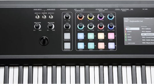 Kurzweil Electric Stage Piano SP-7 Grand with 88 Weighted Keys Built-in Speakers and Connection with Headphones