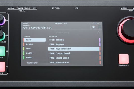 Kurzweil Electric Stage Piano SP-7 Grand with 88 Weighted Keys Built-in Speakers and Connection with Headphones