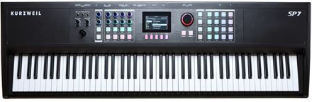 Kurzweil Electric Stage Piano SP-7 Grand with 88 Weighted Keys Built-in Speakers and Connection with Headphones