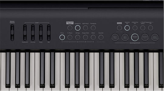 Roland Electric Stage Piano FP-E50 Pedal Set with 88 Weighted Keys Built-in Speakers and Connection with Headphones and Computer Black