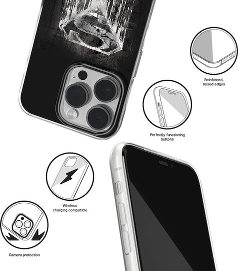 Caz Xiaomi Mi Note 10 Mi Note 10 Pro Superman 003 Dc Imprint Full Black