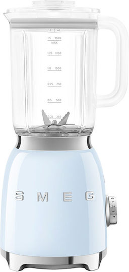 Smeg 50's Style Blender with Tritan Jug 1.5 L 800W Blue