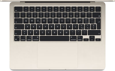 Apple MacBook Air 13" (2024) 13.6" Retina Display (M3-8-core/16GB/256GB SSD) Starlight (International English Keyboard)
