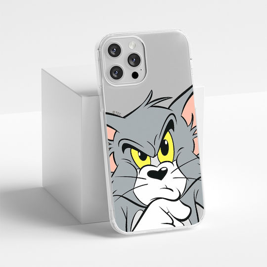 Husă Samsung S23 Tom 001 Tom & Jerry Partial Print Transparent