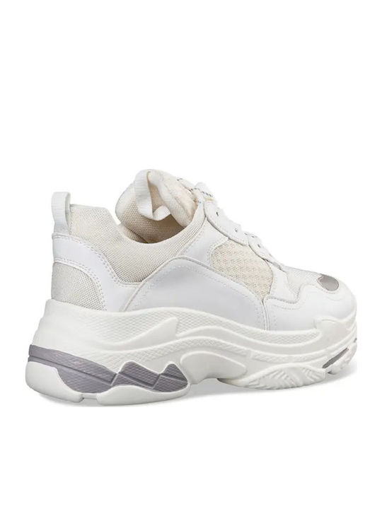 Damen Chunky Sneakers Weiß
