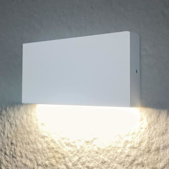Polux Wandmontiertes Außenbeleuchtung LED 5.5W 4000K Abmessungen 8.5x8.5x17cm Polux Wandmontiertes Außenbeleuchtung LED 5.5W 4000K Abmessungen 8.5x8.5x17cm
