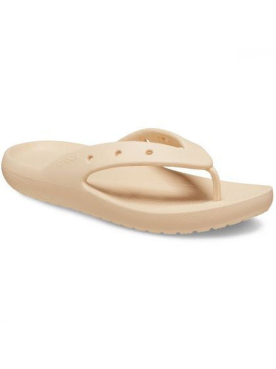 Crocs Classic Frauen Flip Flops in Braun Farbe