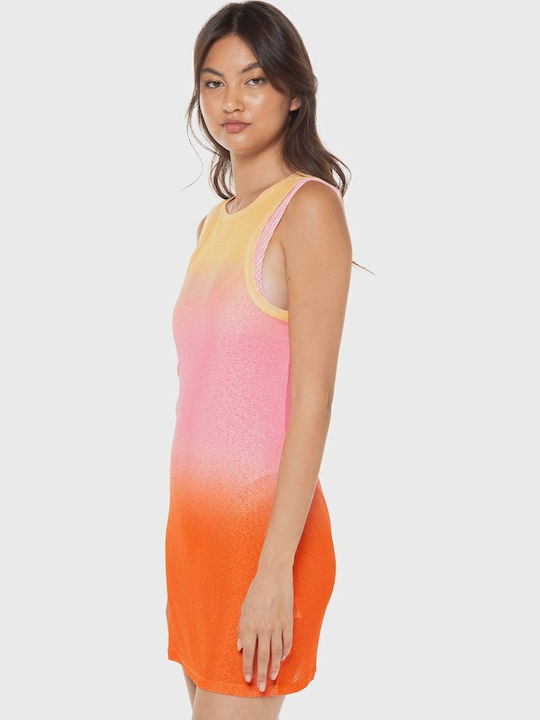 Billabong Ocaso Tank Women's Mini Dress Beachwear Multicolour