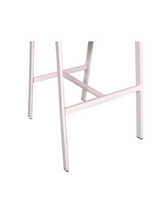Scaun De Exterior Din Aluminiu Phoenix Alb 53x58x103cm
