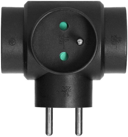 Orno Power Strip 3 Positions with USB-A