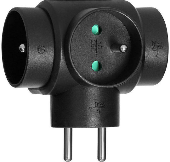 Orno Power Strip 3 Positions with USB-A