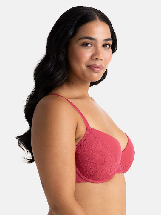Melanie Demi Coral/ivory Сутиен с Банели 2Pack