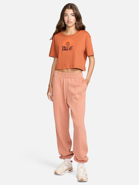 Jogginghose Jogger Vlies Coffee