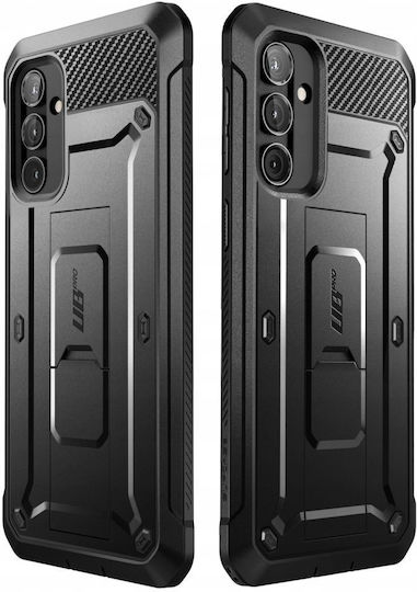 Supcase Unicorn Beetle Pro Back Cover Σιλικόνης / Πλαστικό / Tempered Glass 0.1mm Μαύρο (Galaxy A55)