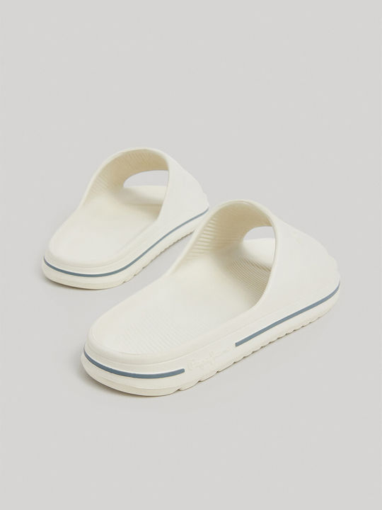 Men's Slides White