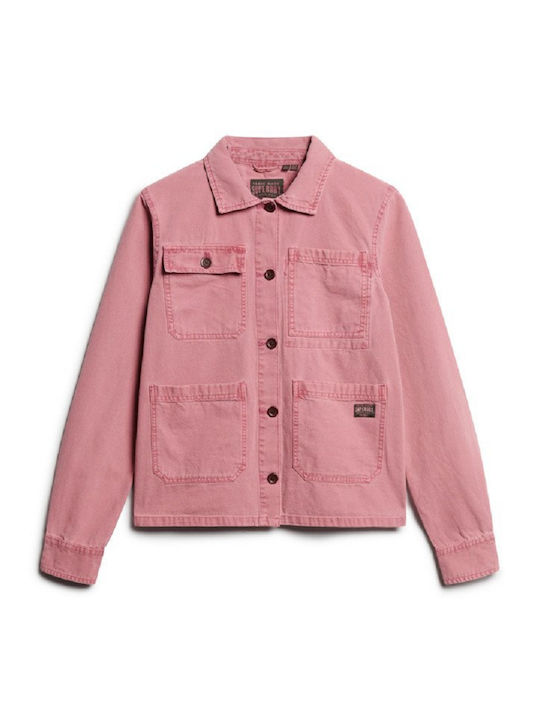 Γυναικείο Dusty Rose Overshirt
