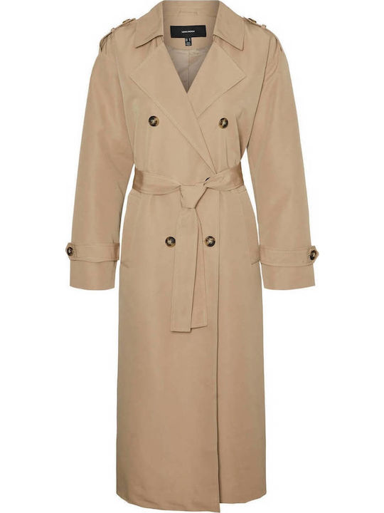 Chloe Women's Black Trench Coat