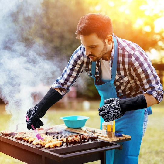 Homewit Set Grillhandschuhe für Barbecue