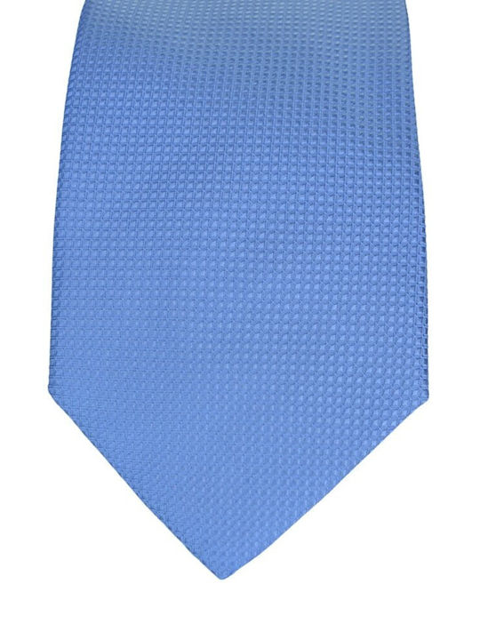 Silk Tie Octopus Blue Monochrome 7,5 cm