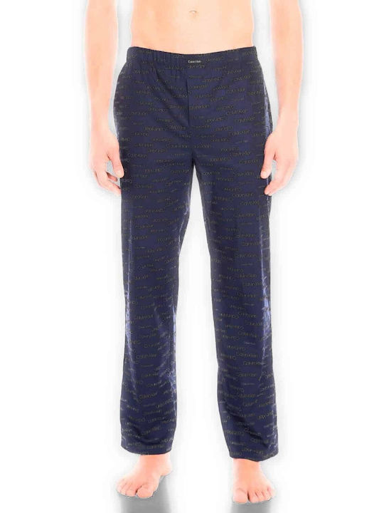 Calvin Klein Men's Winter Fleece Pajamas Set Grey