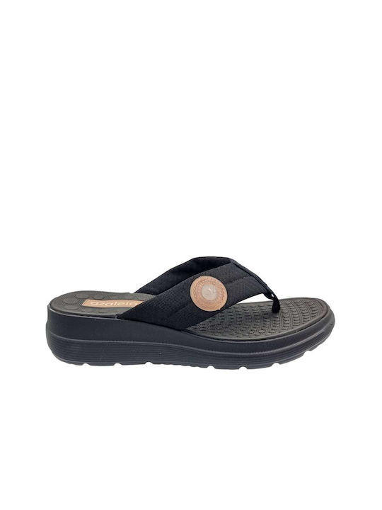 Azaleia Women's Flip Flops Black