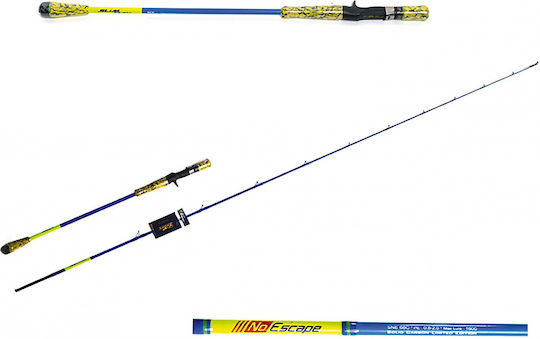 Lemax No Escape Καλάμι Ψαρέματος για Inchiku / Jigging / Slow Jigging / Tai Rubber / Καθετή / Μολύβι Φύλακα / Συρτή 1.99m 120gr