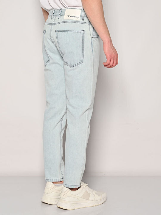 Herren Jeanshose mit Lose Anwendung Hellblau