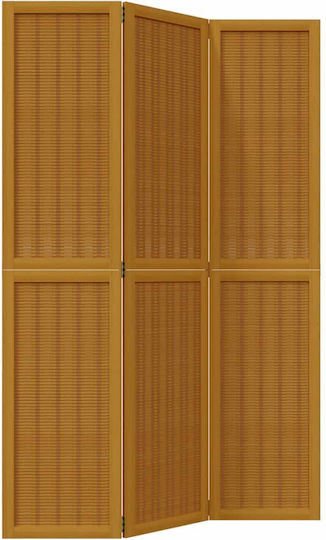 vidaXL Διακοσμητικό Παραβάν Ξύλινο με 3 Φύλλα 105x180cm