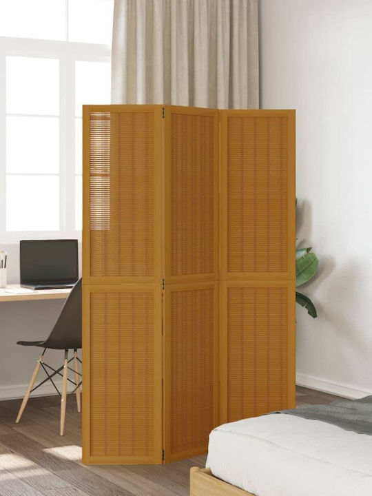vidaXL Διακοσμητικό Παραβάν Ξύλινο με 3 Φύλλα 105x180cm