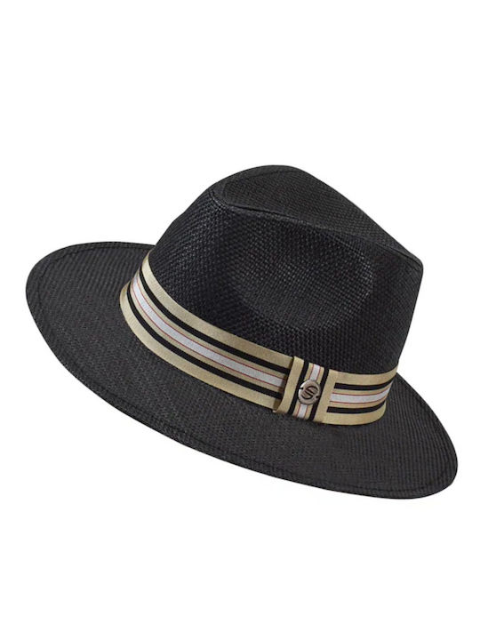 Stamion Hut Porkpie-Hut Schwarz