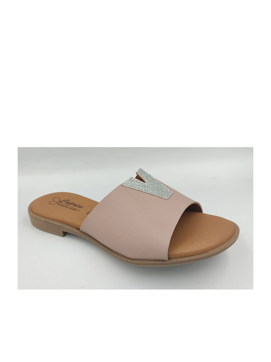 Caprice Women's Flat Sandals in Pink Color