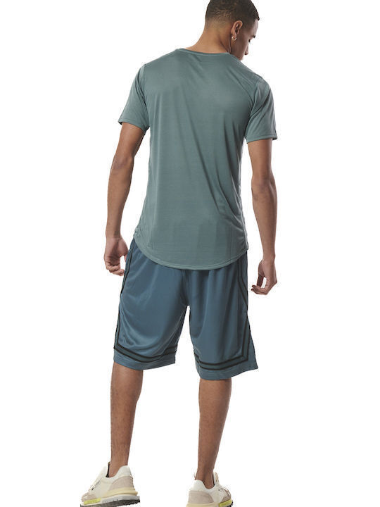 Sportliches T-Shirt Pine Green