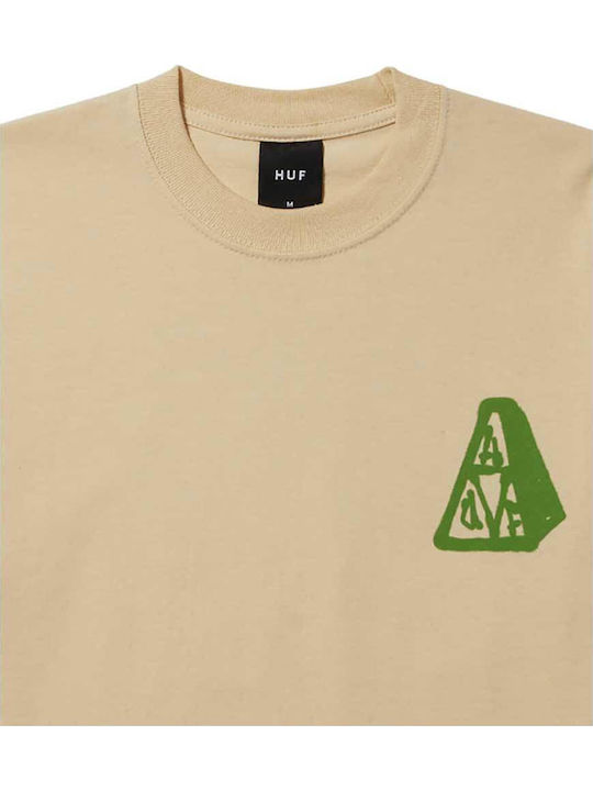 Triple Triangle T-Shirt Wheat