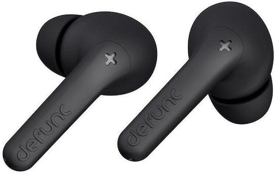 Defunc True Audio In-ear Bluetooth Handsfree Earphones with Sweat Resistance and Charging Case Black