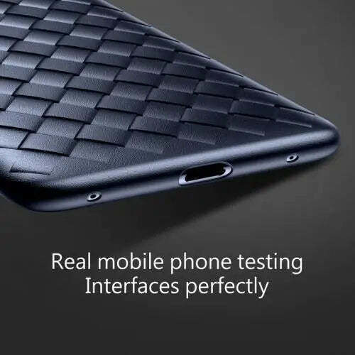 Baseus Bv Weaving Back Cover Silicone Blue (Huawei Mate 20)