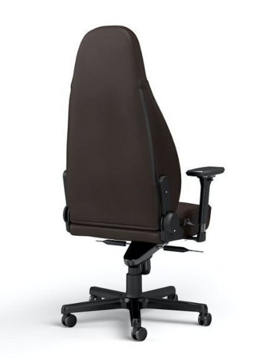 Noblechairs Icon Java Edition Καρέκλα Gaming Δερματίνης με Ρυθμιζόμενα Μπράτσα Καφέ