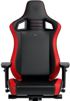 Noblechairs Epic Compact Καρέκλα Gaming Δερματίνης με Ρυθμιζόμενα Μπράτσα Μαύρη