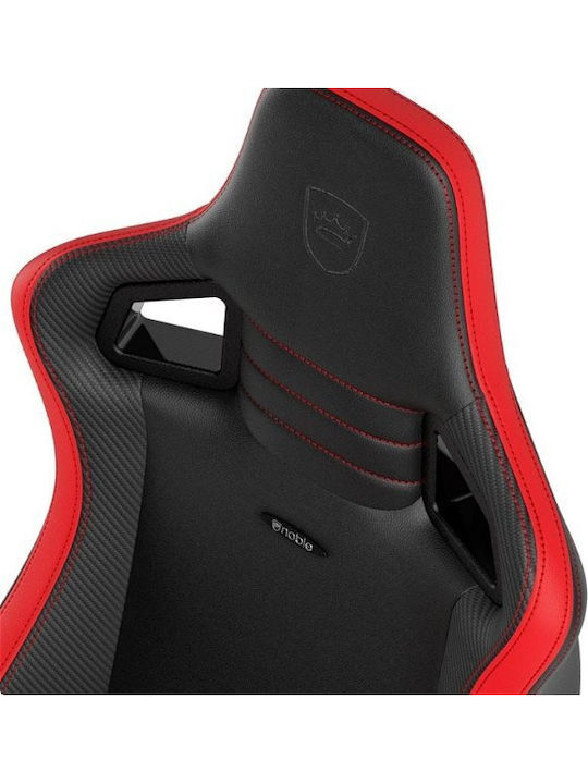 Noblechairs Epic Compact Καρέκλα Gaming Δερματίνης με Ρυθμιζόμενα Μπράτσα Μαύρη
