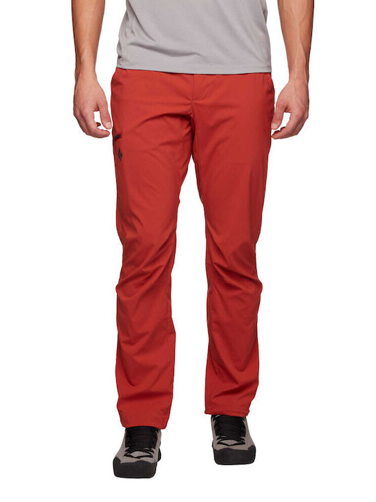 Black Diamond Technician Alpine Men's Hiking Long Trousers Red