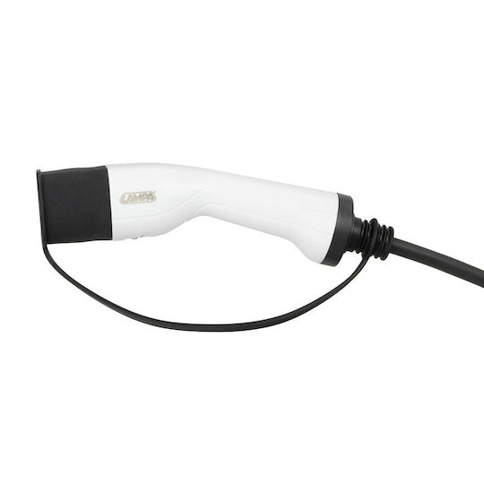 Lampa Portabil Cu o singură fază Stație de încărcare pentru mașini electrice 3.7kW cu Cablu încorporat Tipul 2 (L7041.4)