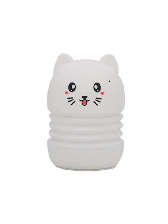 Edman Led Kids Desk Lamp White 9εκ.