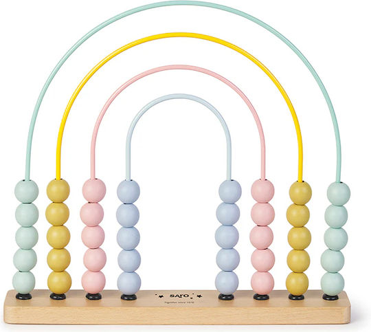 Wooden abacus Saro Rainbow 3340