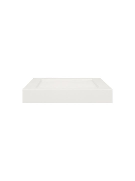Adviti Pătrat Panou LED Putere 18W cu Alb Natural Lumini